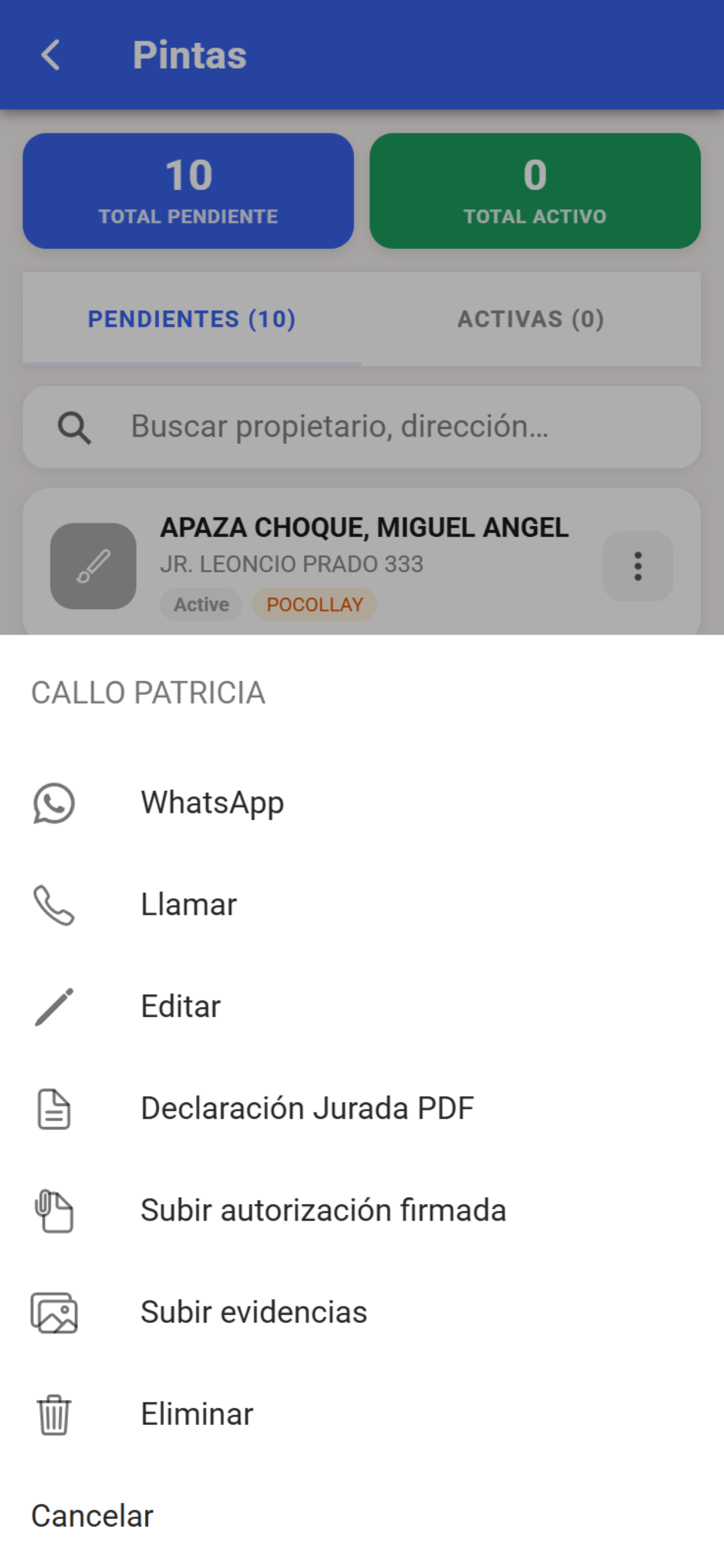 Acciones