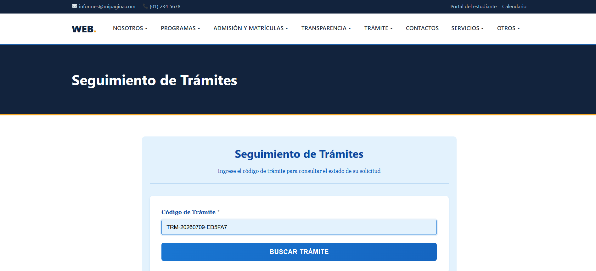 Seguimiento